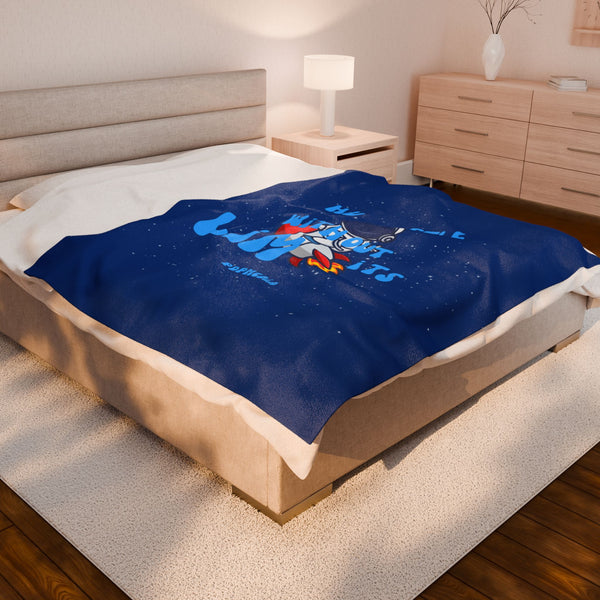 Hustle Mode Plush Blanket - Without Limits