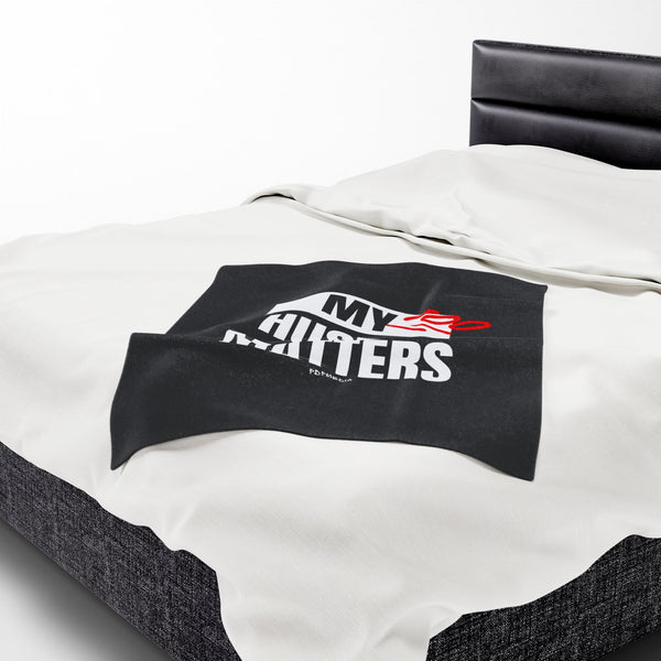 Hustle Mode Plush Blanket -My Hustle Matters