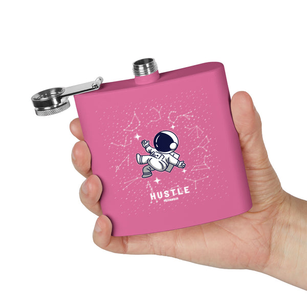 Flask, Hustle Mode - Stainless Steel 6oz (Astronaut)