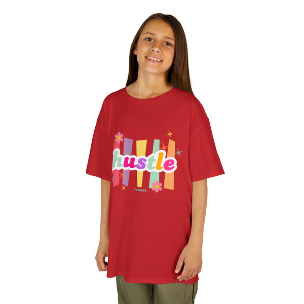 Kids Hustle Mode Tee - Pastel Hustle