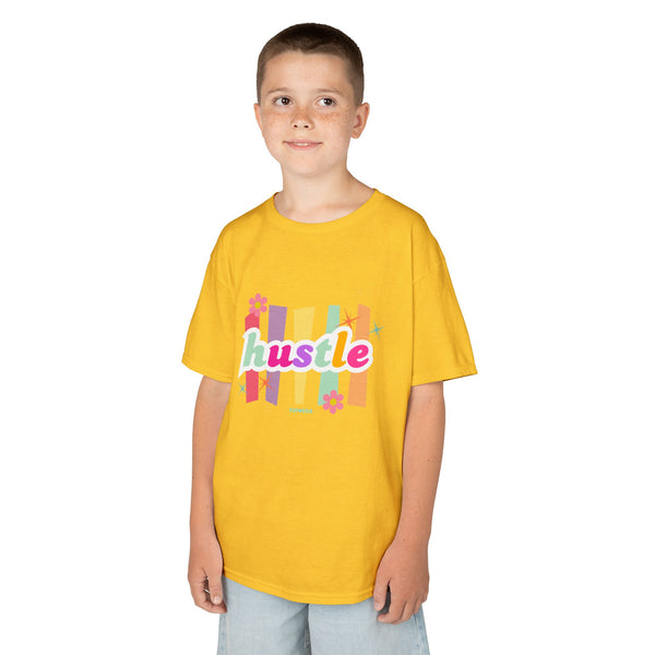 Kids Hustle Mode Tee - Pastel Hustle