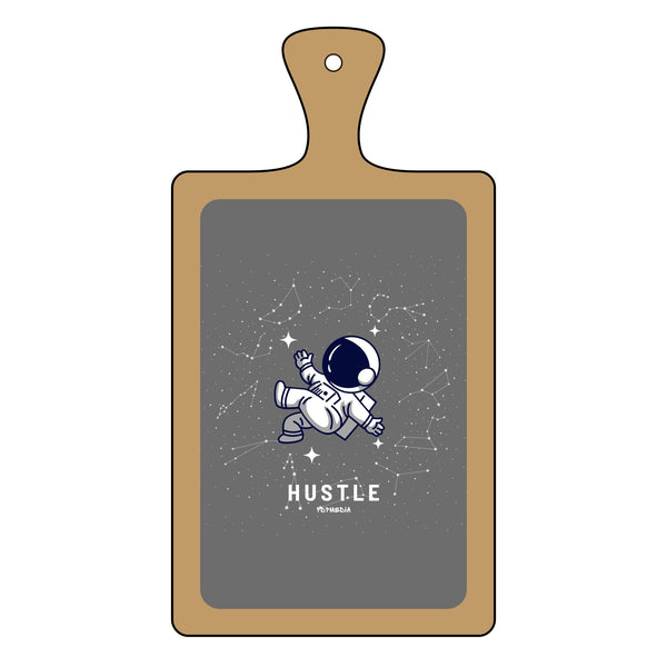 Charcuterie Board - Astronaunt (Engraving) - Hosting Experience Upgrade Acacia Wood Slate Cheese Lovers Entertaining Statement Piece