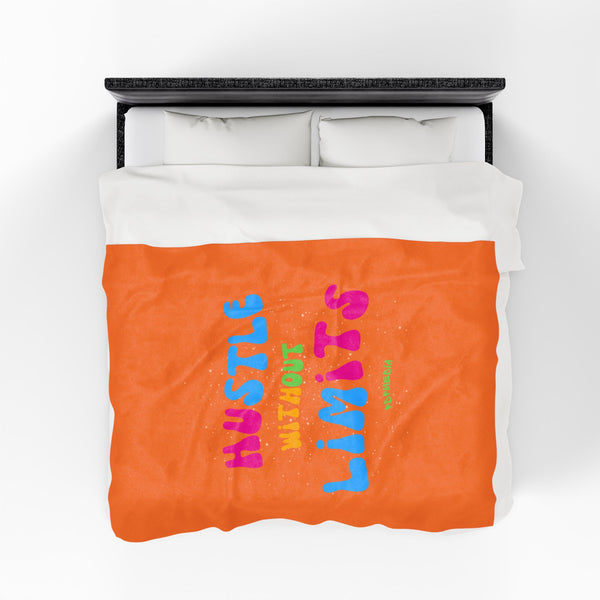 Hustle Mode Plush Blanket - Hustle Without Limits