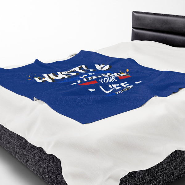 Hustle Mode Plush Blanket - Change Your Life