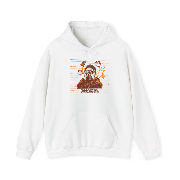 Hustle Mode Hoodie - Focused Brown Crown
