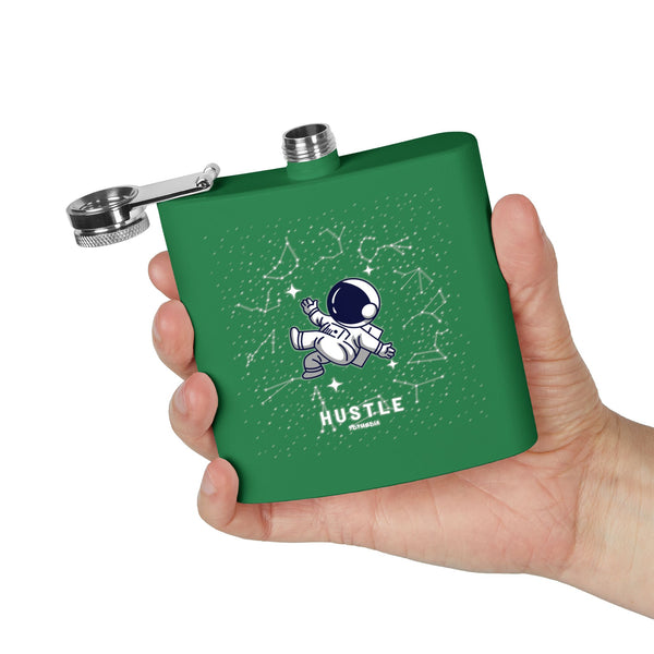 Flask, Hustle Mode - Stainless Steel 6oz (Astronaut)