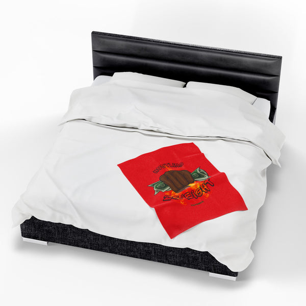 Hustle Mode Plush Blanket - Hustling 25/Eight