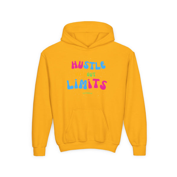 Hustle Mode Youth Heavy Blend Hooded Hoodie - Hustle Without Limits