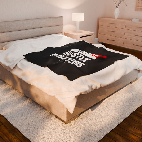 Hustle Mode Plush Blanket -My Hustle Matters
