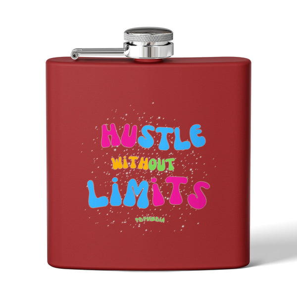 Flask, Hustle Mode - Stainless Steel 6oz (Without Limits)