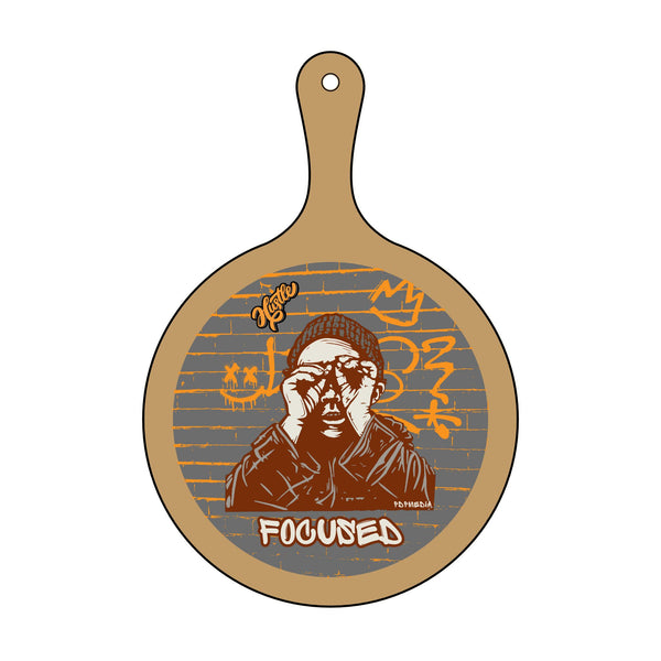 Charcuterie Board - Focused Y (Engraving) - Hosting Experience Upgrade Acacia Wood Slate Cheese Lovers Entertaining Statement Piece