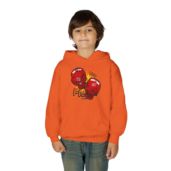 Hustle Mode (Kids) Youth Heavy Blend Hooded Hoodie - All My Life
