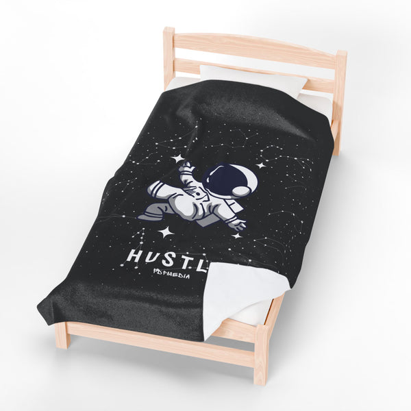 Hustle Mode Plush Blanket - Astronaut