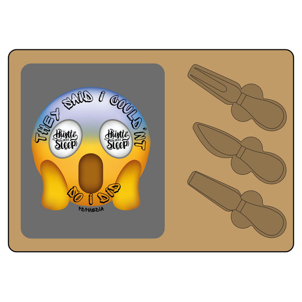 Charcuterie Board - They Said I Couldn't (Engraving) - Hosting Experience Upgrade Acacia Wood Slate Cheese Lovers Entertaining Statement Piece