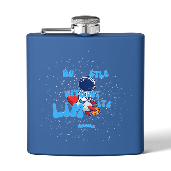 Flask, Hustle Mode - Stainless Steel 6oz (Hustle Without Limits)