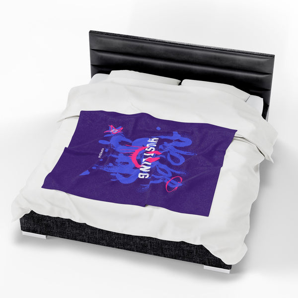 Hustle Mode Plush Blanket - Never Stop