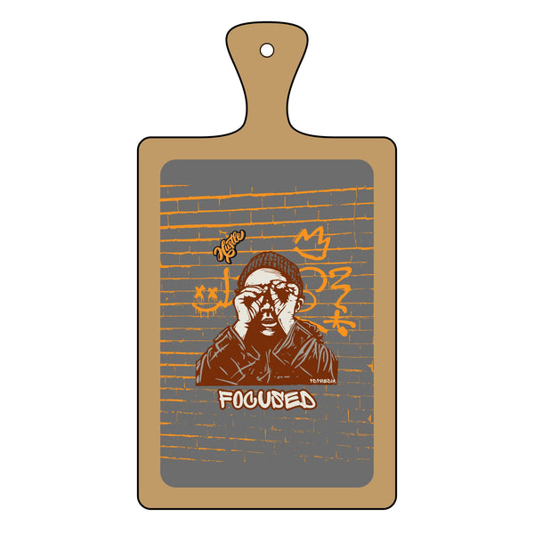 Charcuterie Board - Focused Y (Engraving) - Hosting Experience Upgrade Acacia Wood Slate Cheese Lovers Entertaining Statement Piece