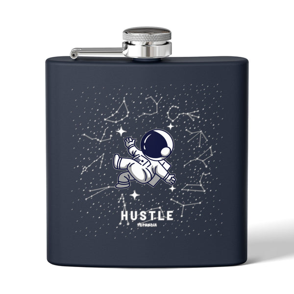 Flask, Hustle Mode - Stainless Steel 6oz (Astronaut)