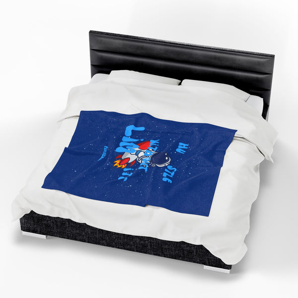 Hustle Mode Plush Blanket - Without Limits