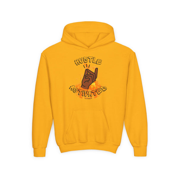 Hustle Mode (Kids) Youth Heavy Blend Hooded Hoodie - Activated