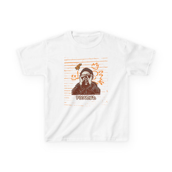 Kids Hustle Mode Tee - Focused