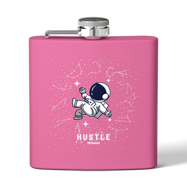 Flask, Hustle Mode - Stainless Steel 6oz (Astronaut)