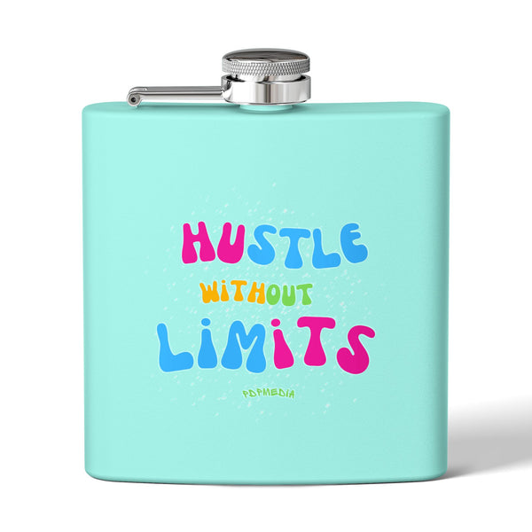 Flask, Hustle Mode - Stainless Steel 6oz (Without Limits)