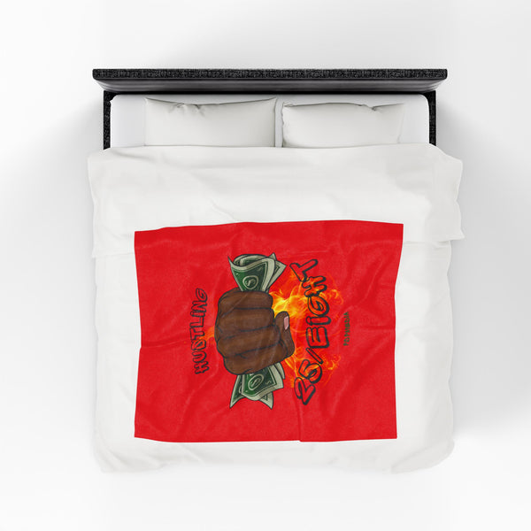 Hustle Mode Plush Blanket - Hustling 25/Eight