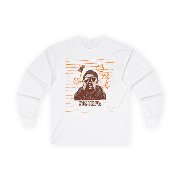 Hustle Mode Long Sleeve - Focused Yellow Crown