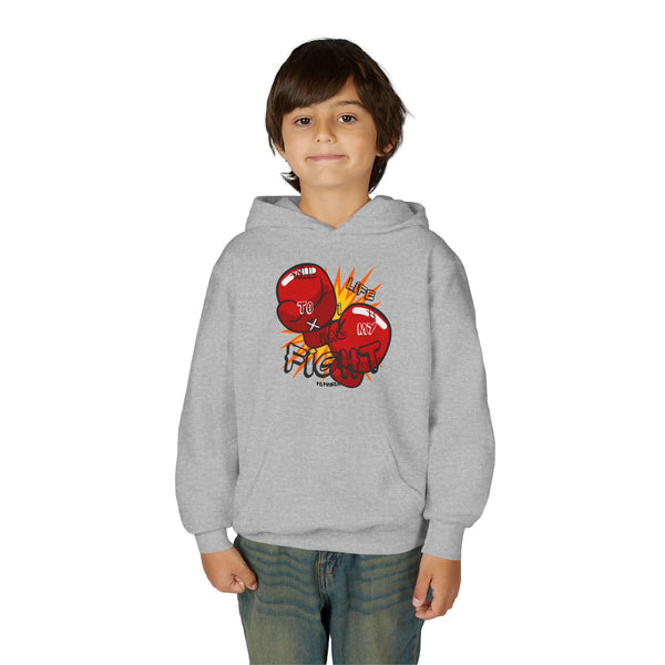 Hustle Mode (Kids) Youth Heavy Blend Hooded Hoodie - All My Life
