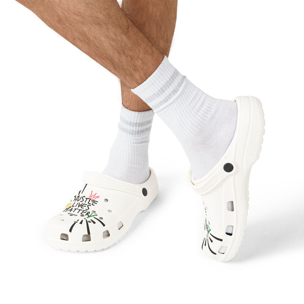 Hustle Mode Foam Rubber Shoes - Hustle Lives Matter (Gift)