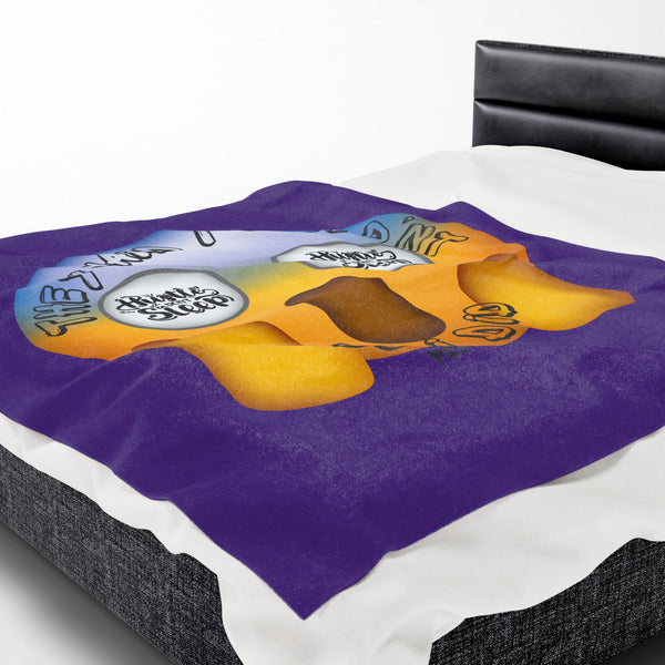 Hustle Mode Plush Blanket - They Said I Couldn't