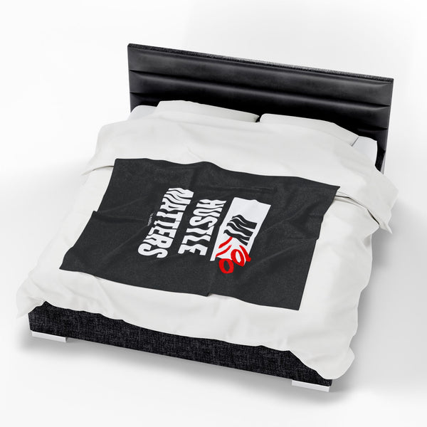 Hustle Mode Plush Blanket -My Hustle Matters