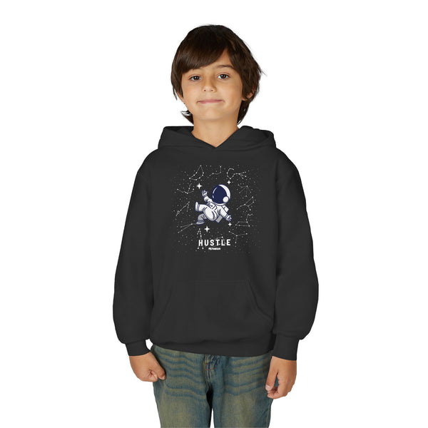 Hustle Mode (Kids) Youth Heavy Blend Hooded Hoodie - Astronaut