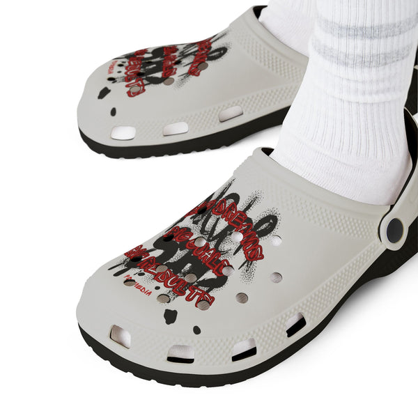 Hustle Mode Foam Rubber Shoes - Big Dreams (Gift)