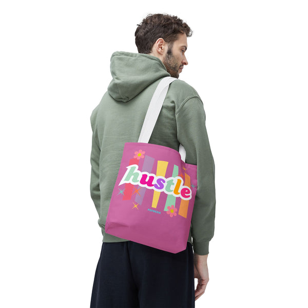 Hustle Mode Tote Bag - Pastel Hustle
