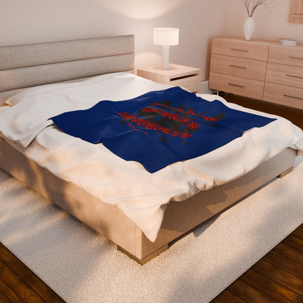 Hustle Mode Plush Blanket - Big Dreams
