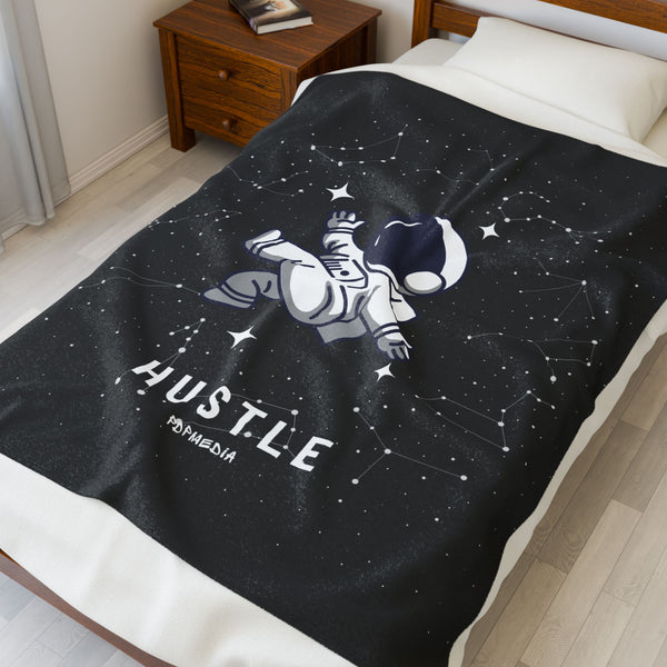 Hustle Mode Plush Blanket - Astronaut