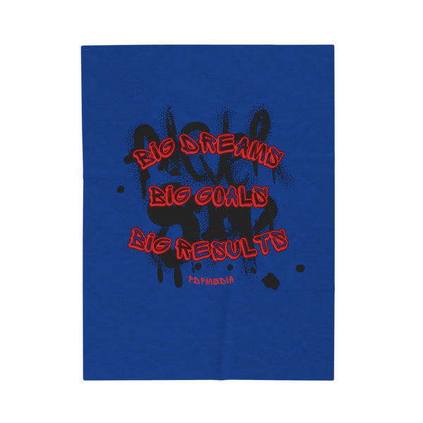 Hustle Mode Plush Blanket - Big Dreams