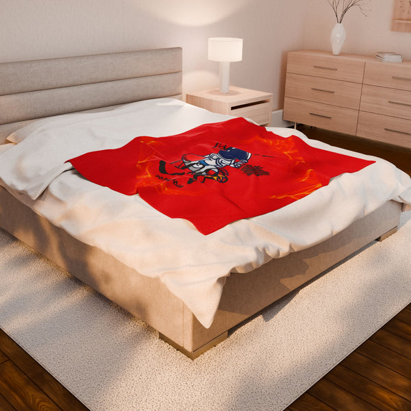Hustle Mode Plush Blanket - Level Up