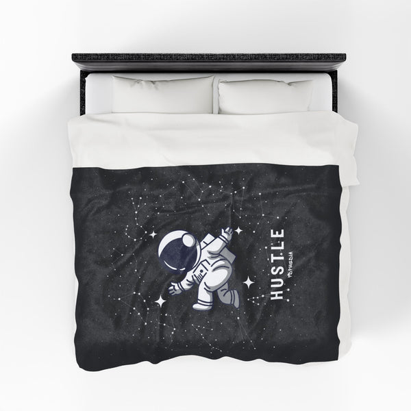 Hustle Mode Plush Blanket - Astronaut
