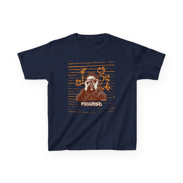 Kids Hustle Mode Tee - Focused