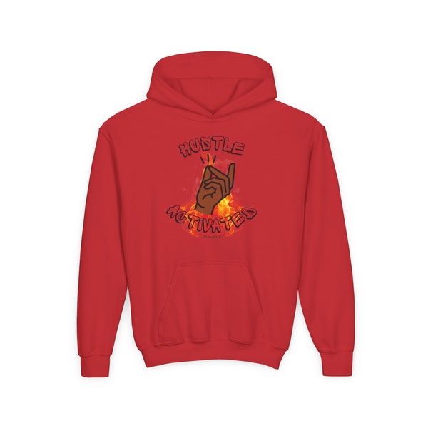 Hustle Mode (Kids) Youth Heavy Blend Hooded Hoodie - Activated