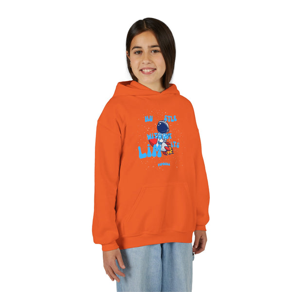 Hustle Mode (Kids) Youth Heavy Blend Hooded Hoodie - Without Limits