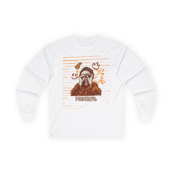 Hustle Mode Long Sleeve - Focused Brown Crown