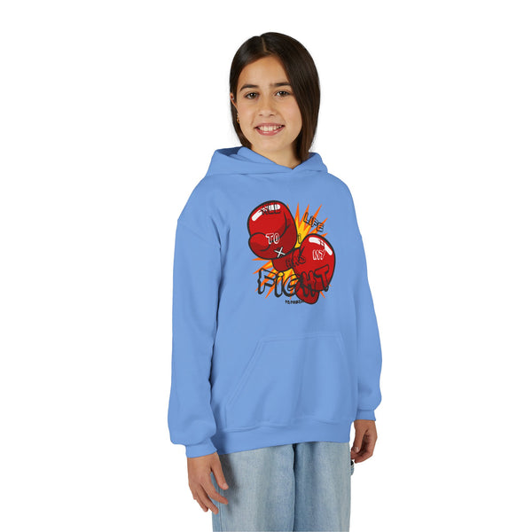 Hustle Mode (Kids) Youth Heavy Blend Hooded Hoodie - All My Life