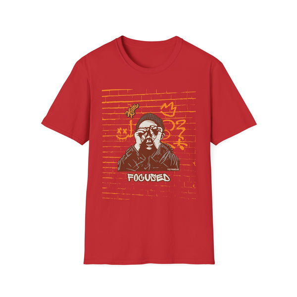 Hustle Mode Tee - Focused Yellow Crown