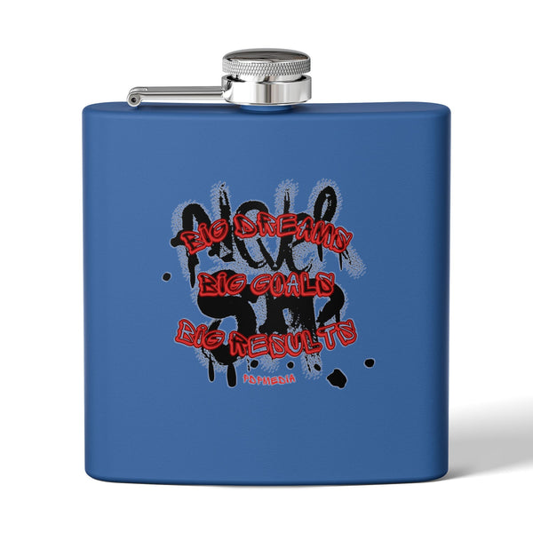 Flask, Hustle Mode - Stainless Steel 6oz (Big Dreams)