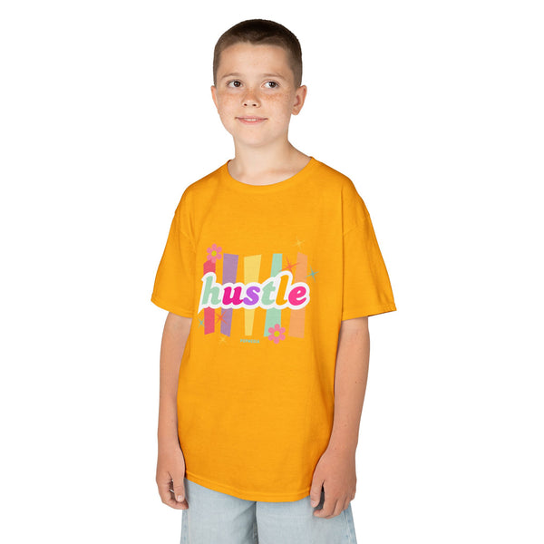 Kids Hustle Mode Tee - Pastel Hustle