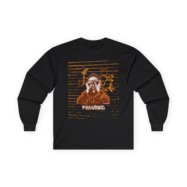 Hustle Mode Long Sleeve - Focused Brown Crown